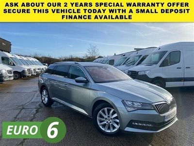 used Skoda Superb 1.6 TDI CR SE TECHNOLOGY DSG AUTO ESTATE 120BHP. SATNAV BIG SPEC. 1 OWNER. FINANCE. PX.