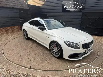 Käytetty Mercedes C63 AMG Premium 2016 Valkoinen Coupe - kaksiovinen