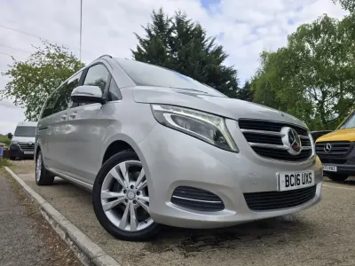 Used Mercedes V220 163 HP (119 kW) 2016 Silver MPV