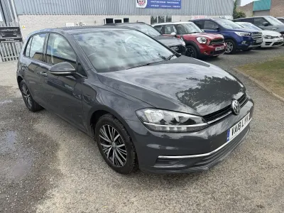 Used VW Golf VII SE 115 HP (84 kW) 2018 Grey Hatchback