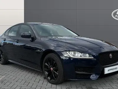 Used Jaguar XF R-Sport 180 HP (132 kW) 2020 Portofini blue Sedan