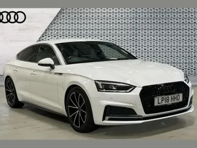 Used Audi A5 S-Line 187 HP (137 kW) 2018 White Coupe