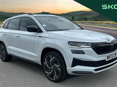 Used Skoda Karoq SportLine 190 HP (139 kW) 2023 White SUV