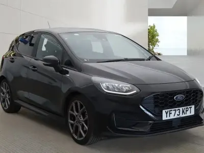 Usado Ford Fiesta ST-Line 125 HP (91 kW) 2022 Preto Citadino
