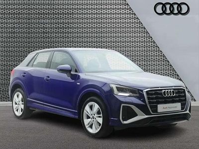 Used Audi Q2 S-Line 147 HP (108 kW) 2021 Blue SUV