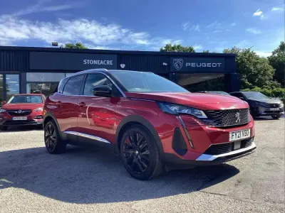 Used Peugeot 3008 Premium 131 HP (96 kW) 2021 Red SUV