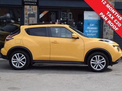Used Nissan Juke N-Connecta 110 HP (80 kW) 2016 Yellow SUV