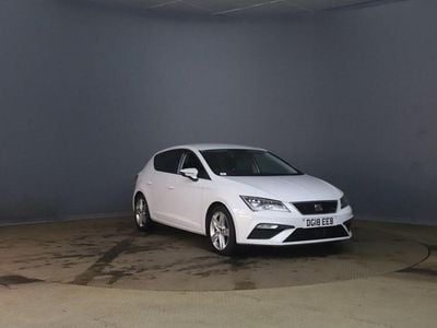 Used Seat Leon FR 184 HP (135 kW) 2018 White Hatchback