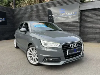 Used Audi A1 S-Line 116 HP (85 kW) 2016 Grey Hatchback