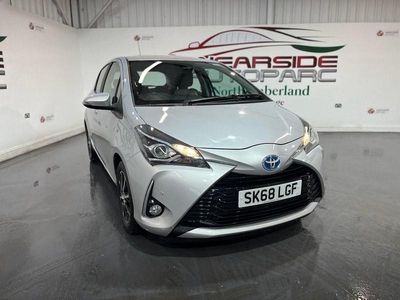 Silver Used 2018 Toyota Yaris Hybrid Hatchback | £11,799 (Fair price)