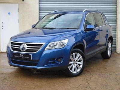 Blue Used 2009 VW Tiguan SE SUV | £4,300 (Fair price)