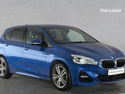 Used BMW 218 Active Tourer M Sport 138 HP (101 kW) 2020 Blue MPV