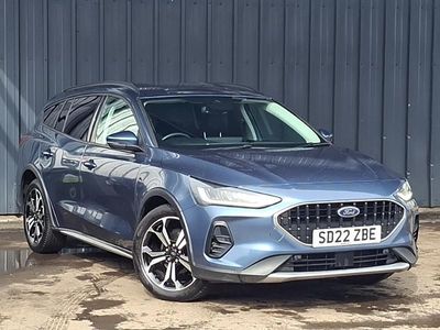 Begagnad Ford Focus Active 125 HK (91 kW) 2022 Blå Kombi