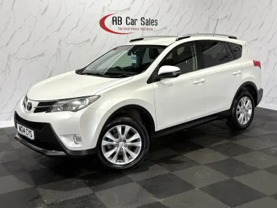 Used Toyota RAV4 124 HP (91 kW) 2014 White SUV