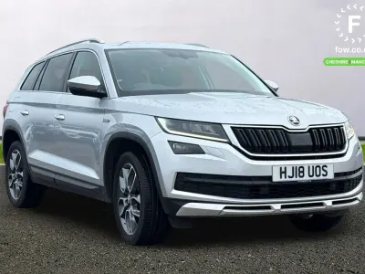 Usado Skoda Kodiaq Scout 4x4 2018 Prateado SUV