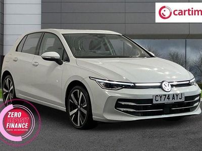 White Used 2024 VW Golf VIII Style Hatchback | £24,500 (Expensive)