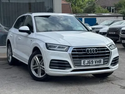 Usado Audi Q5 S-Line 2020 Blanco SUV