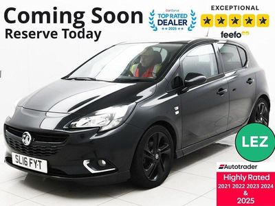 Used Vauxhall Corsa Edition 90 HP (66 kW) 2016 Black Hatchback