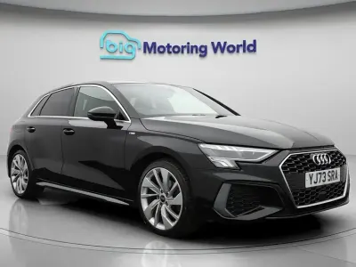 Used Audi A3 Sportback S-Line 150 HP (110 kW) 2024 Black Hatchback