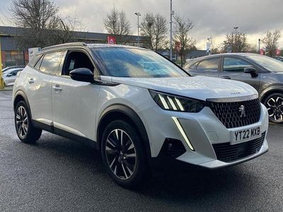White Used 2022 Peugeot 2008 Premium SUV | £17,197 (Fair price)