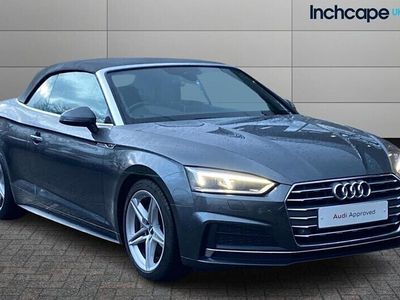 used Audi A5 Cabriolet (2017/67)S Line 2.0 TDI 190PS S Tronic auto 2d