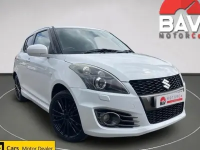 Begagnad Suzuki Swift Sport 2014 Vit Halvkombi