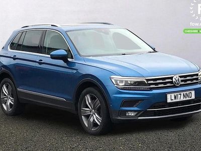 Used VW Tiguan SEL 180 HP (132 kW) 2017 Blue SUV