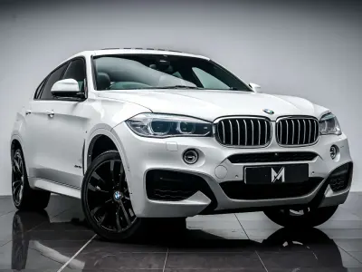 Used BMW X6 M Sport 313 HP (230 kW) 2018 White SUV