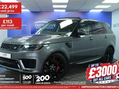 Used Land Rover Range Rover Sport HSE Dynamic 404 HP (297 kW) 2018 Grey SUV
