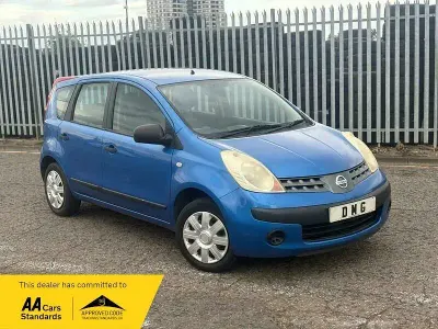 Used Nissan Note S 87 HP (63 kW) 2007 Blue Hatchback