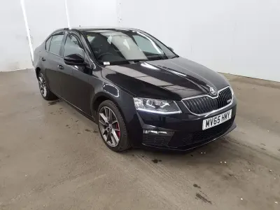 Used Skoda Octavia vRS 2015 Black Estate