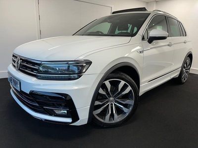 Used VW Tiguan R-line 150 HP (110 kW) 2018 White SUV
