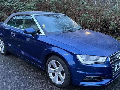 Blue Used 2014 Audi A3 Cabriolet Comfort Cabriolet | £12,699 (A bit pricey)