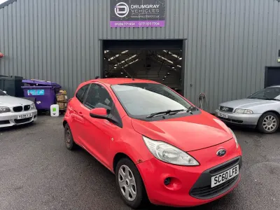 Used Ford Ka S 69 HP (50 kW) 2011 Red Hatchback