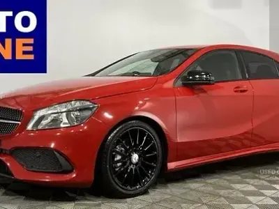 Used Mercedes A180 AMG line 2018 Red Hatchback