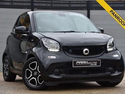 Used Smart ForTwo Electric Drive Premium 60 kW (82 HP) 2018 Black Coupe