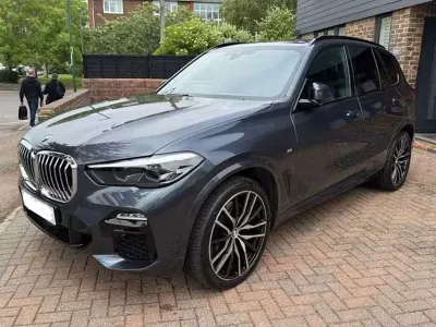 Used BMW X5 M Sport 265 HP (194 kW) 2019 Arctic grey brilliant SUV
