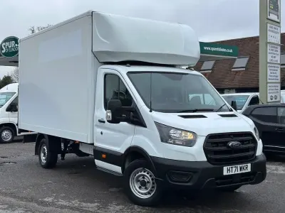Używany Ford Transit S 130 KM (95 kW) 2022 Biały Kabriolet