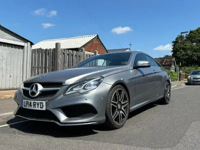 Used Mercedes E250 AMG 204 HP (150 kW) 2014 Silver Coupe