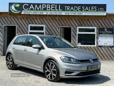 Used VW Golf VII SE 115 HP (84 kW) 2019 Silver Hatchback