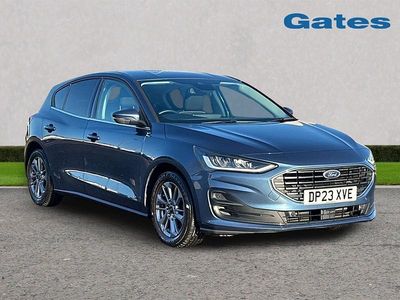 Blue Used 2023 Ford Focus Titanium Hatchback | £15,299 (Fair price)