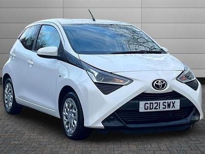 White flash Used 2021 Toyota Aygo X-play Hatchback | £11,995 (Fair price)