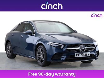 Blue Used 2021 Mercedes A250 AMG Line Premium Plus Sedan | £16,949 (A bit pricey)