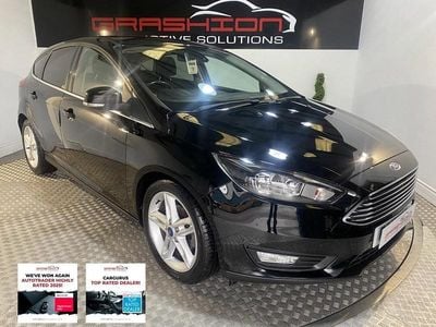 Used Ford Focus Zetec 125 HP (91 kW) 2016 Black Hatchback