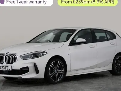 Used BMW 118 M Sport 136 HP (100 kW) 2023 White Hatchback