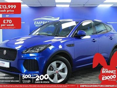 Used Jaguar E-Pace R-Dynamic 180 HP (132 kW) 2018 Blue SUV