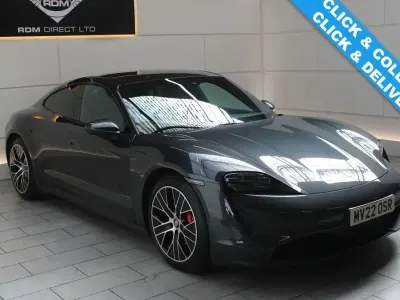 Used Porsche Taycan Performance Package 419 kW (571 HP) 2022 Grey Sedan