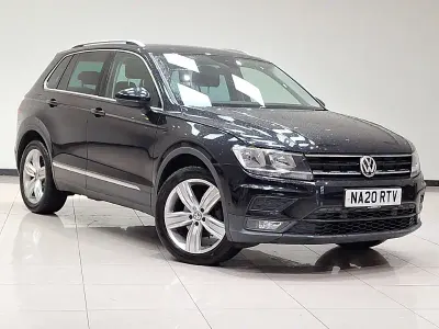 Used VW Tiguan Match 130 HP (95 kW) 2020 Black SUV