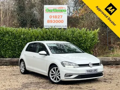 Used VW Golf VII GT 150 HP (110 kW) 2018 White Hatchback