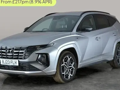 Używany Hyundai Tucson N Line 265 KM (194 kW) 2023 Srebrny SUV